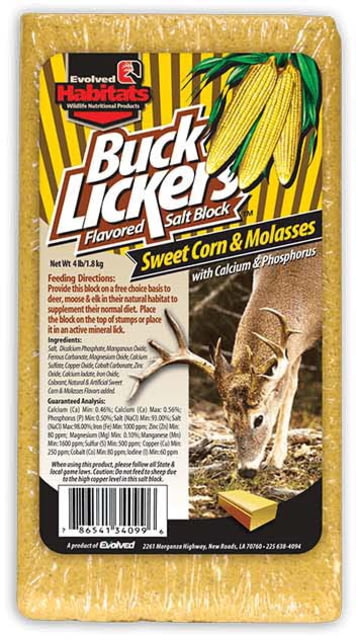DEMO Evolved Habitats Sweet Corn & Molasses Blocks - Evolved Habitats