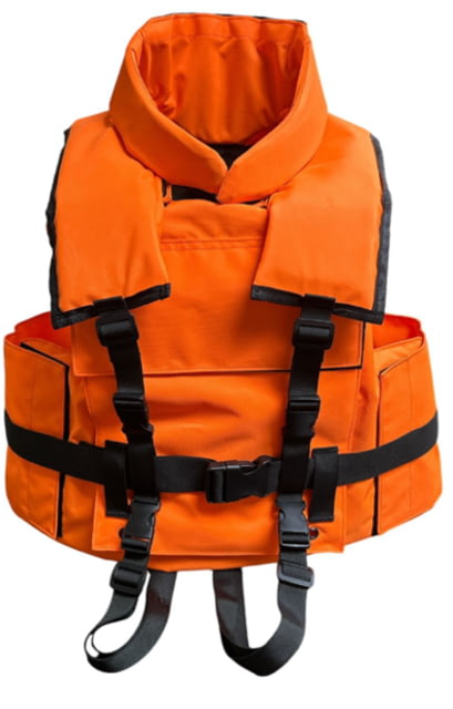 ExecDefense USA Ballistic Flotation Vest III-A Orange Large - Execdefense Usa