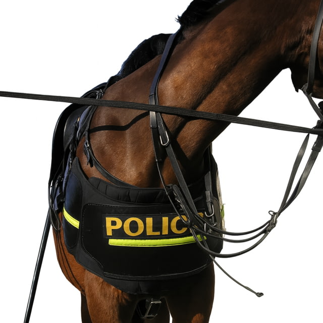 ExecDefense USA Horse Chest Guard Black One Size - Execdefense Usa