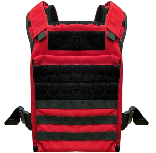 ExecDefense USA FIRE Universal Fit Plate Carrier Red Universal Size - Execdefense Usa