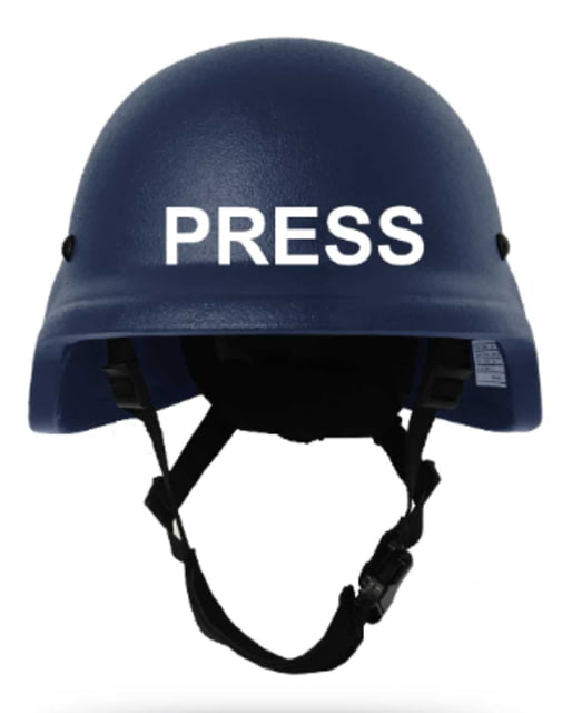 ExecDefense USA PRESS Ballistic Helmet PASGT III-A Navy Blue XL - Execdefense Usa