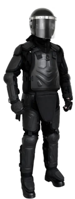 ExecDefense USA  Riot Suit Black & Dark Navy Blue Universal Size - Execdefense Usa