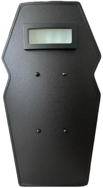 ExecDefense USA V-Cut Ballistic Shield Level III Black 31.5" H x 19.5" W - Execdefense Usa