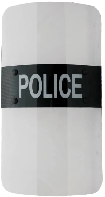 ExecDefense USA Protec-X Classic Riot Shield Transparent Standard Size 35.5in x 19.5in - Execdefense Usa
