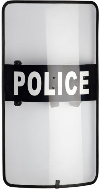 ExecDefense USA RUB-X Riot Shield Transparent Standard Size 35.5in x 19.5in - Execdefense Usa