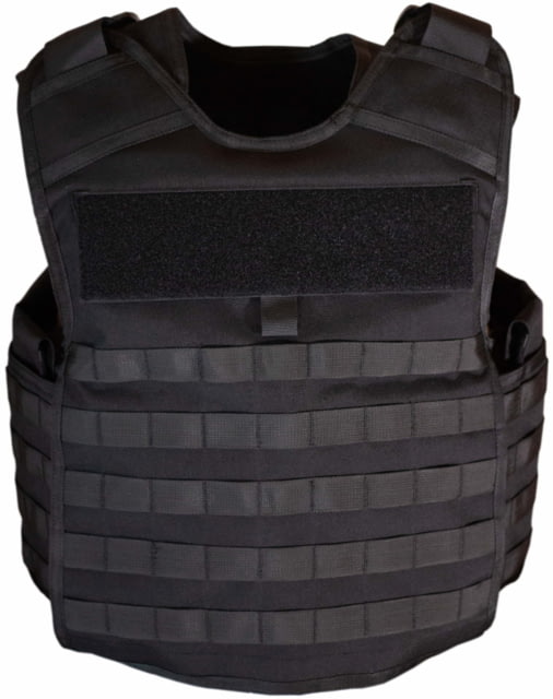 ExecDefense USA Tactical External Ballistic Vest w/MOLLE III-A Black 3XL - Execdefense Usa