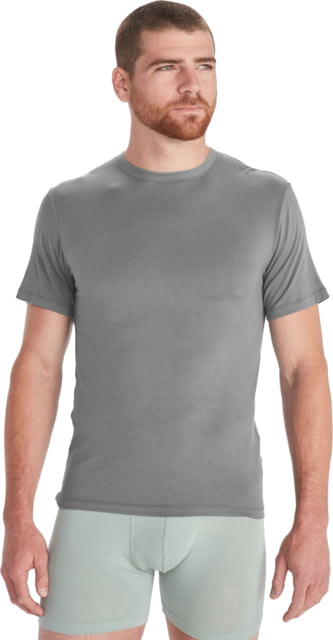 ExOfficio Everyday Crew Tee - Men's Grey Heather Small