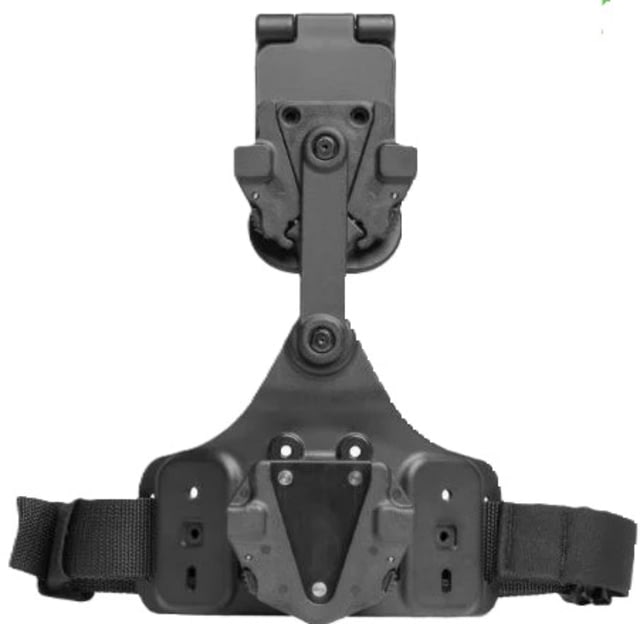 Alien Gear Holsters Rapid Force Expansion Dynamic Drop Leg Holster With Locking Belt Slide w/ Standard Strap w/Standard Buckle w/Bag Packaging Matte - Alien Gear Holsters