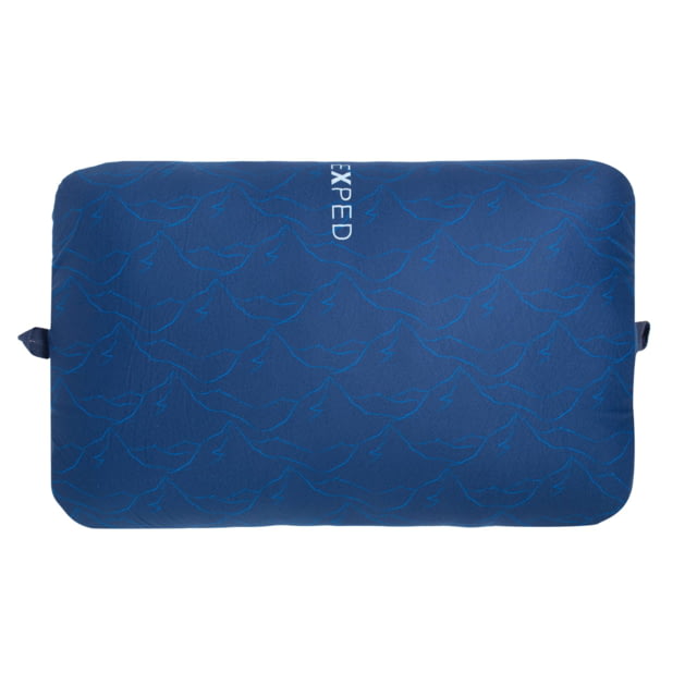 Exped Trailhead Pillow Navy Mountain Print