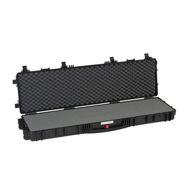 Explorer Cases EXPLORER RED LONG RIFLE CASE - BLACK PRE-CUBED FOAM 92D342D1 EXP - Explorer Cases