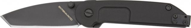 Extrema Ratio BF1 Classic Folding Knife Black Cobalt Steel Tanto Black Anodized Aluminum Handle EX