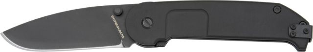 Extrema Ratio BF2 Classic Folding KnifeCobalt Steel Drop Point Black Anodized Aluminum Handle EX - Extrema Ratio