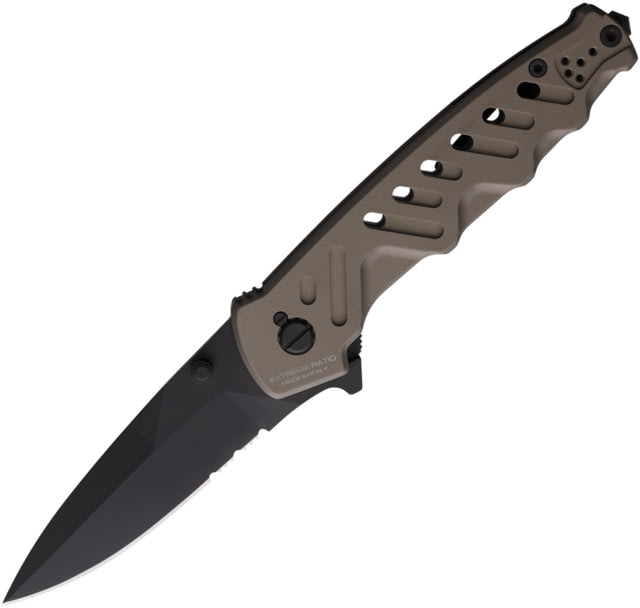 Extrema Ratio Caimano Nero N.A. Linerlock EX0166BLKTM - Extrema Ratio