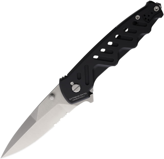 Extrema Ratio Caimano Nero N.A. Linerlock EX0166SATBLK - Extrema Ratio