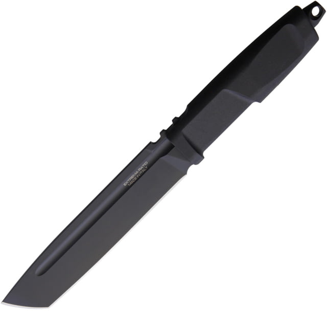 Extrema Ratio Giant Mamba Black Knife 6.5" black MIL-C-13924 burnished Bohler N690 stain Black Forprene handle - Extrema Ratio