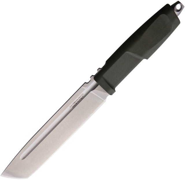Extrema Ratio Giant Mamba Ranger Green Knife 6.5" stonewash finish Bohler N690 stainless tanto Ranger green Forprene handle - Extrema Ratio