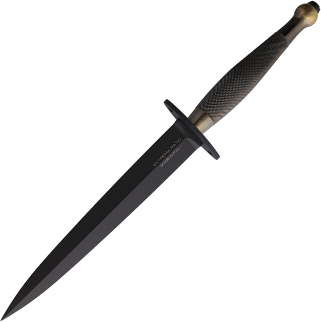 Extrema Ratio Herring NE Fixed Blade Knives 6.57 in Bohler N690 Stainless Blade Dagger Blade Brass Handle - Extrema Ratio