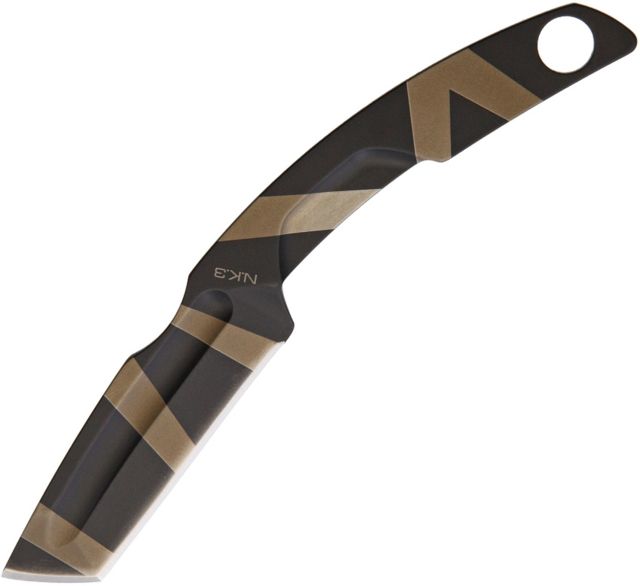 Extrema Ratio NK3 Neck Knife Desert Warfare 2.75in Bohler N-690 Steel Standard Edge - Extrema Ratio