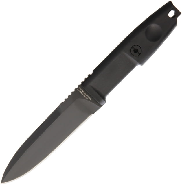 Extrema Ratio Scout 2 Fixed Blade Knife Scout 9.25in Overall 4.75in Black N690 SS Spear Point Blade Black Forprene Handle Mil-C-13924 Burnished Blade - Extrema Ratio