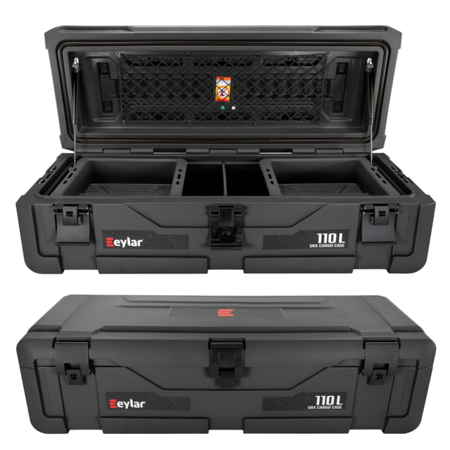 Eylar 110L SRX-110 Crossover Off-Road Transport Cargo Case, Black, SR00010