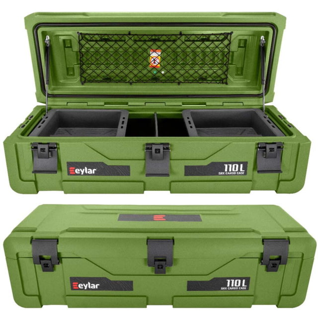 Eylar 110L SRX-110 Crossover Off-Road Transport Cargo Case, Green, SR00010-GRN