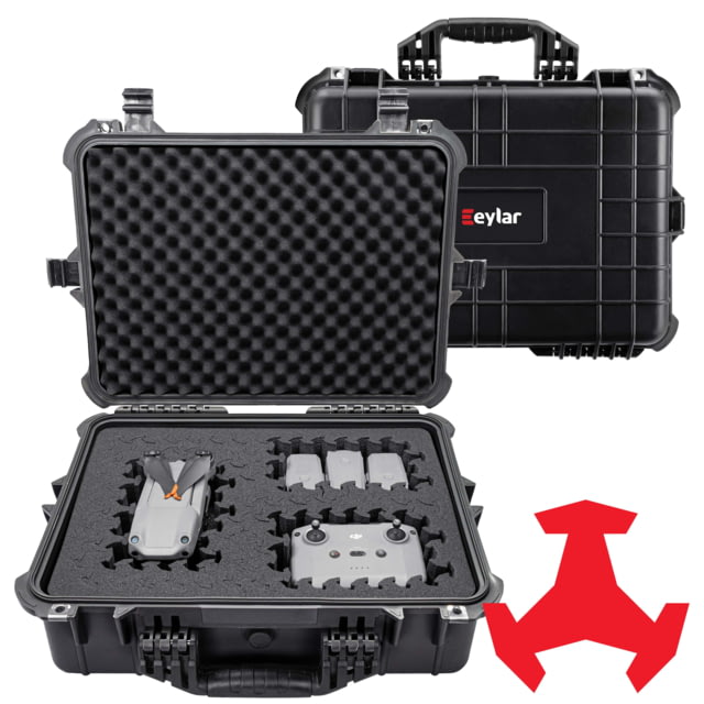 Eylar 20in Large Hard Case Equipped w/Ragar XP Crosslinked Foam Insert Black