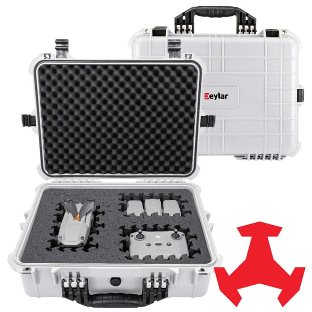 Eylar 20in Large Hard Case Equipped w/Ragar XP Crosslinked Foam Insert White - Eylar