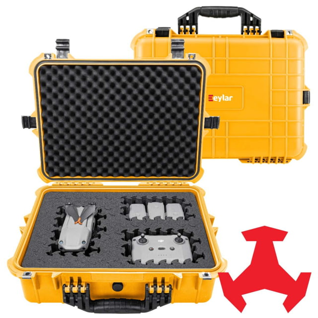 Eylar 20in Large Hard Case Equipped w/Ragar XP Crosslinked Foam Insert Yellow - Eylar