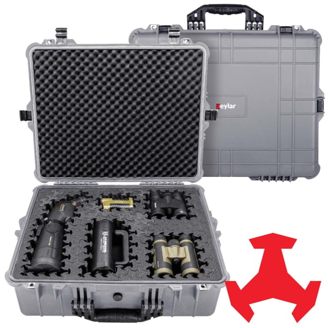 Eylar 24in Extra Large Hard Case Equipped w/Ragar XP Crosslinked Foam Insert Gray