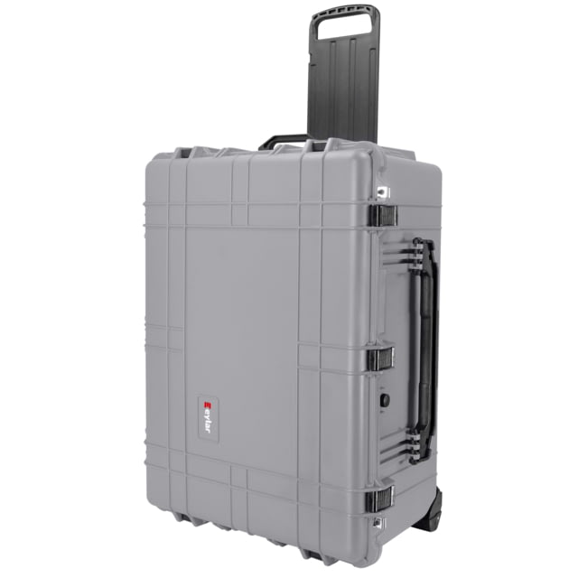 Eylar 2XL 31.5in Waterproof Protective Gear Roller Case w/Foam Gray