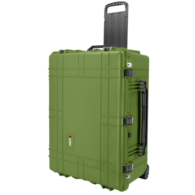 Eylar 2XL 31.5in Waterproof Protective Gear Roller Case w/Foam Green - Eylar
