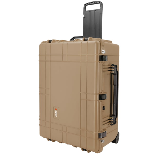 Eylar 2XL 31.5in Waterproof Protective Gear Roller Case w/Foam Tan - Eylar