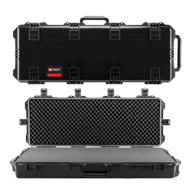 Eylar 53in Intact Premium Series Rolling Rifle Waterproof Hard Casew/Foam Black - Eylar
