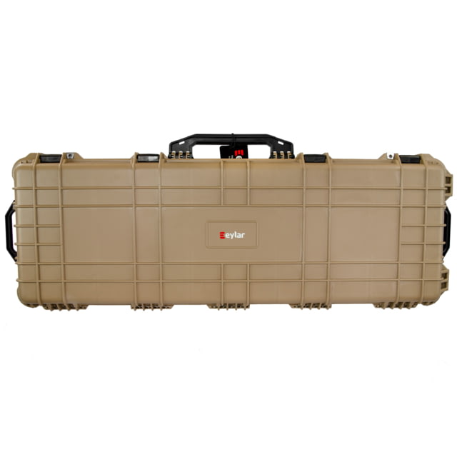 Eylar Small 38in Waterproof Roller Hard Rifle Case w/Foam Tan