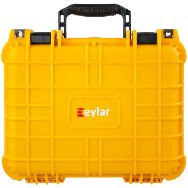 Eylar Compact 13.37in Waterproof Gear/Multi Gun Case Hard Case w/Foam Yellow - Eylar