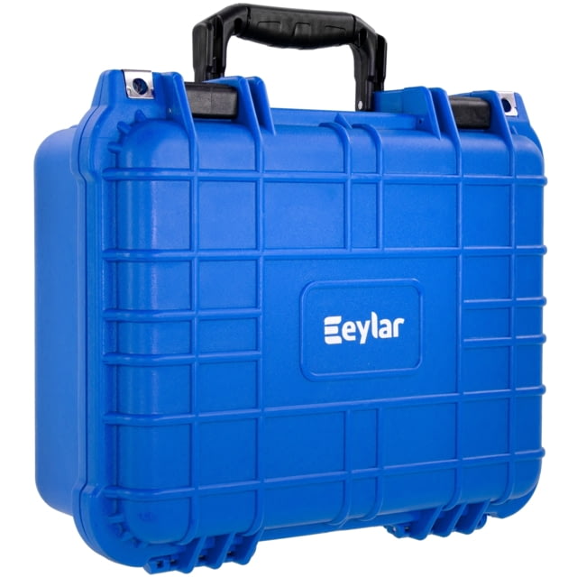 Eylar Compact 13.37in Waterproof Gear/Multi Gun Case Hard Case w/Foam Blue - Eylar