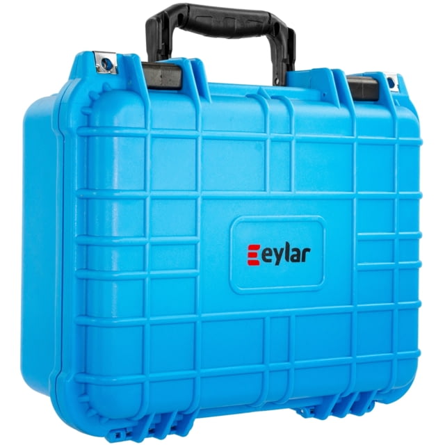 Eylar Compact 13.37in Waterproof Gear/Multi Gun Case Hard Case w/Foam Light Blue - Eylar