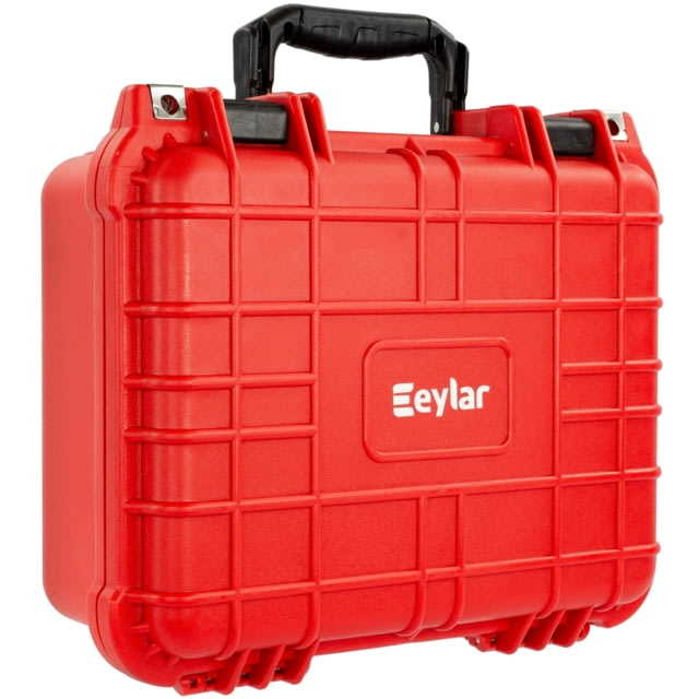 Eylar Compact 13.37in Waterproof Gear/Multi Gun Case Hard Case w/Foam Red - Eylar