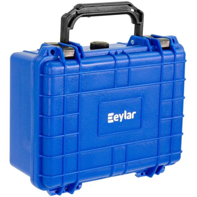 Eylar Compact 9.12in Waterproof Gear Hard Case w/Foam Blue - Eylar