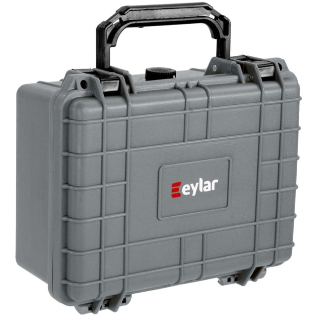 Eylar Compact 9.12in Waterproof Gear Hard Case w/Foam Gray - Eylar