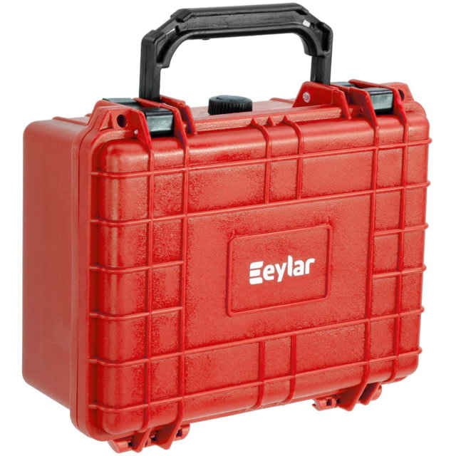 Eylar Compact 9.12in Waterproof Gear Hard Case w/Foam Red
