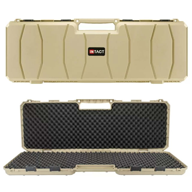 Eylar Intact 39in Stacker Series Hard Shell Rifle Case w/Foam Tan - Eylar