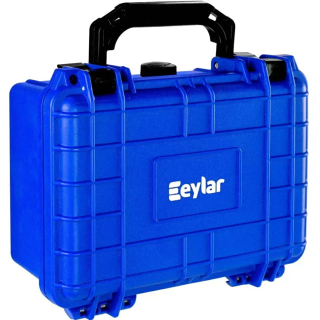 Eylar Small 8.12in Waterproof Gear Hard Case w/Foam Blue