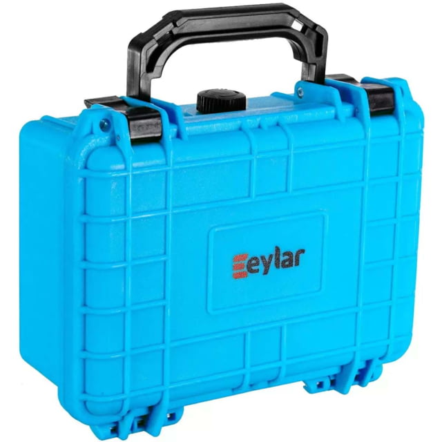 Eylar Small 8.12in Waterproof Gear Hard Case w/Foam Light Blue
