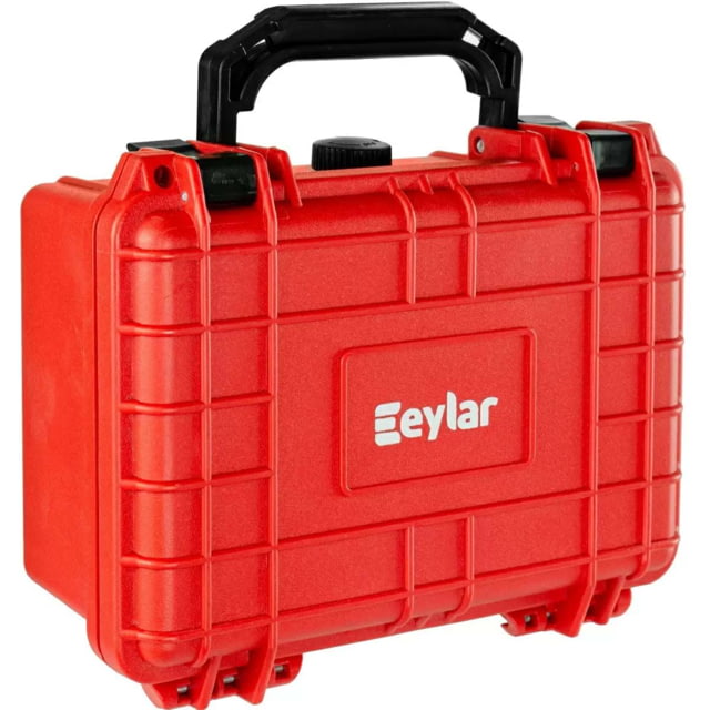 Eylar Small 8.12in Waterproof Gear Hard Case w/Foam Red