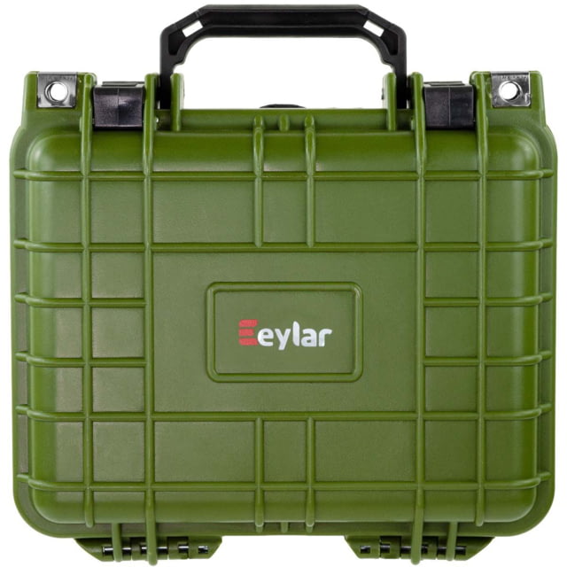Eylar Small Deep 10.62in Waterproof Protective Gear Case w/Foam Green - Eylar