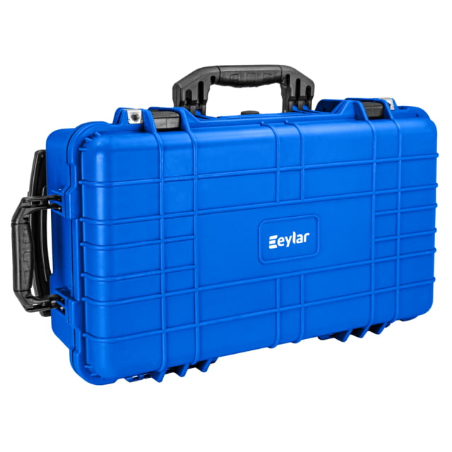 Eylar Standard 22in Waterproof Carry-On Travel Roller Gear Hard Case w/Foam Blue - Eylar