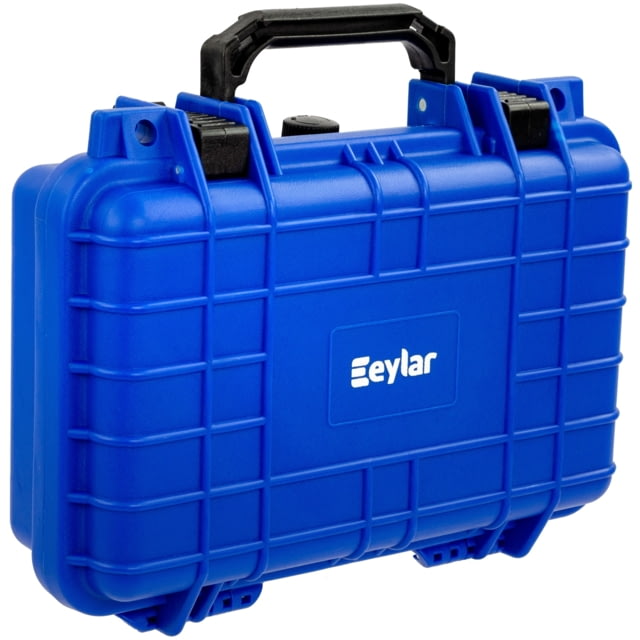 Eylar Compact 11.6in Waterproof Hard Single Gun Case w/Foam Blue - Eylar