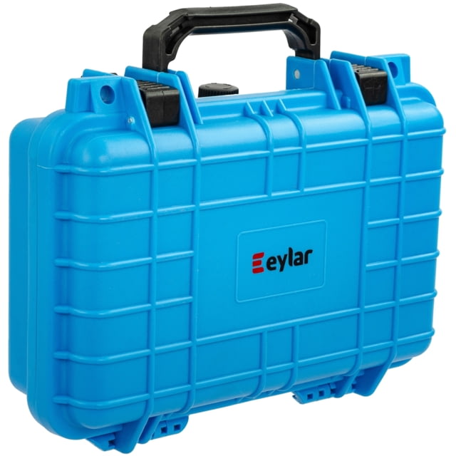 Eylar Compact 11.6in Waterproof Hard Single Gun Case w/Foam Light Blue - Eylar