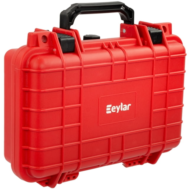 Eylar Compact 11.6in Waterproof Hard Single Gun Case w/Foam Red - Eylar